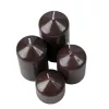 Lépcsős adventi henger gyertya készlet, Ø40 x 40/55/70/85mm - Lakk sötétbarna