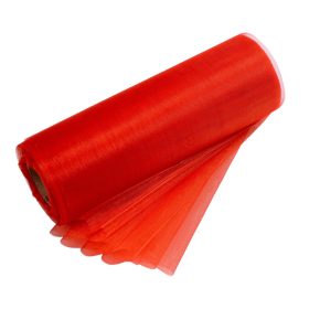 Organza Roll 12cm x 10m - Red