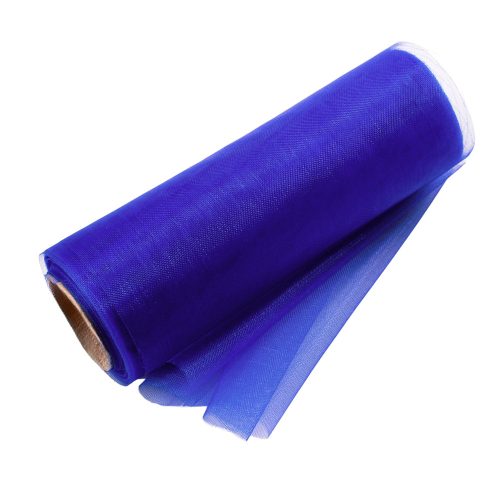 Organza tekercs 12cm x 10m - Királykék