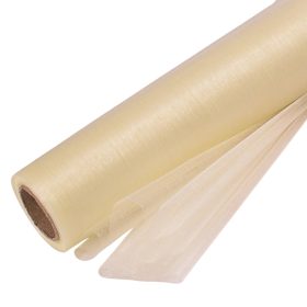 Organza Roll 24cm x 10m - Cream