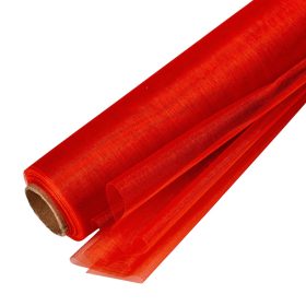 Organza Roll 24cm x 10m - Red