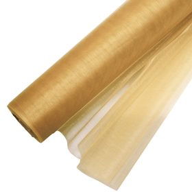 Organza Roll 48cm x 10m - Gold