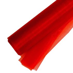 Organza Roll 48cm x 10m - Red