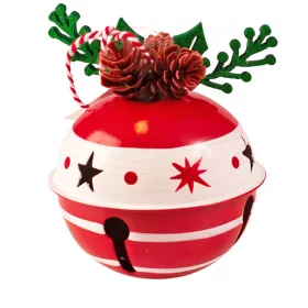Christmas Bell 8 x 8cm - Snowflake Design