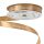 "Boldog Karácsonyt!" inscribed satin ribbon 12mm x 20m - Golden Brown