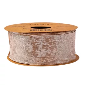 Metál textil szalag 38mm x 10m - Pezsgő