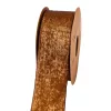 Metál textil szalag 38mm x 10m - Sötétbarna