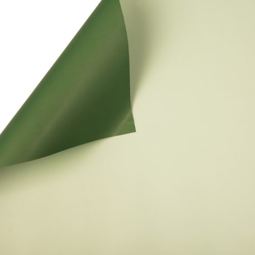 Kétszínű fólia tekercs 58cm x 10m - Sötétzöld / Világoszöld
