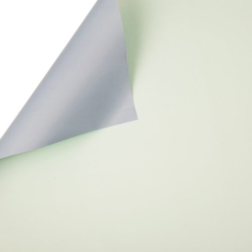 Duo color foil roll 58cm x 10m - Light blue / Light green