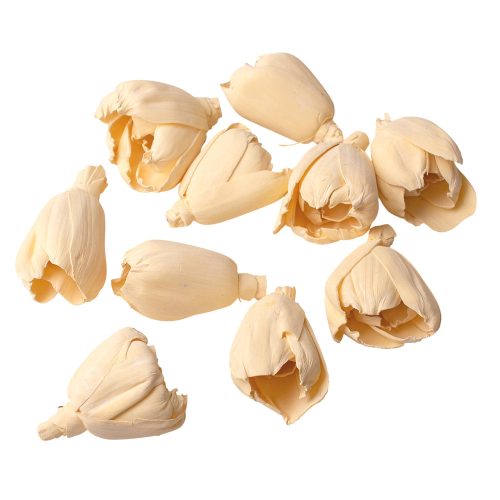 Shola tulipán 6cm 10db/csom - Fehérített