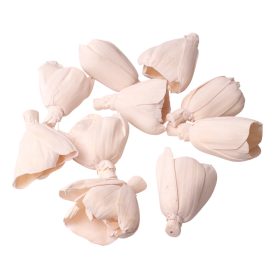 Shola tulipán 6cm 10db/csom - Fehér tea