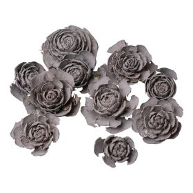 Cédrus rózsa 3-5cm 10db/csom - Hamuszürke