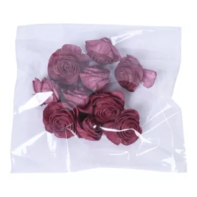 Shola rózsa 4cm 10db. - Wine red