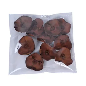Pálma virág 5-7cm - Dióbarna
