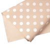 Dotted foil roll 58cm x 10m - Nature / White