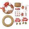 DIY Do It Yourself advent wreath with extras- Sweet Christmas