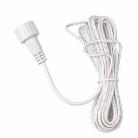   5 méteres adapter tápkábel / toldókábel, kül- és beltéri használatra, IP44, fröccsenő víz ellen védett