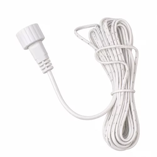 5 méteres adapter tápkábel / toldókábel, kül- és beltéri használatra, IP44, fröccsenő víz ellen védett