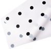 Dotted foil roll 58cm x 10m - White / Black