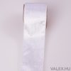 White velvet ribbon with wire edge 38mm x 5m