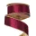 Burgundy Velvet Ribbon with Wired Edge 38mm x 5m