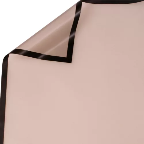 Framed Matte Foil Sheet, Slightly Translucent 57 x 57cm, 20pcs. - Black