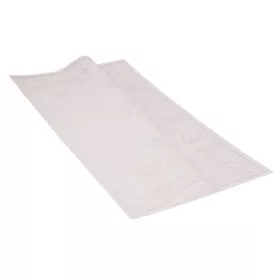   Elegant floral patterned wrapping decorative foil sheet 57cm x 57cm, 20 pcs. - White