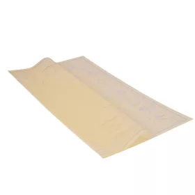   Elegant floral patterned wrapping decorative foil sheet 57cm x 57cm, 20 pcs. - Cream