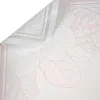 Elegant floral patterned wrapping decorative foil sheet 57cm x 57cm, 20 pcs. - Pastel green