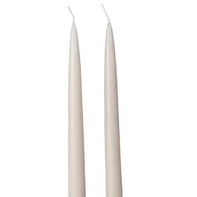 Szálas gyertya, 2db-os készlet, 25cm - Matt szürke