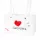 10pcs. "Szeretlek" text inscribed flower bag 22(H) x 10.5(W) x 13.5(D) cm