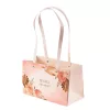 10pcs. "Legyen szép napod!" text inscribed flower bag 22(H) x 10.5(W) x 13.5(D) cm