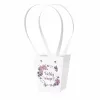 10 pcs. "Boldog nőnapot!" Flower Bag 12(h) x 8(w) x 12.5(d) cm