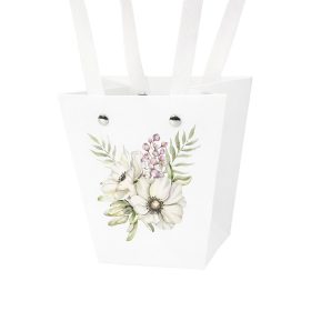 10db. mintás virág táska 12(h) x 8(sz) x 12.5(m) cm