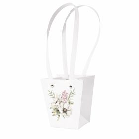 10db. mintás virág táska 12(h) x 8(sz) x 12.5(m) cm