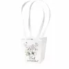 10 pcs. "Sok szeretettel" Flower Bag 12(h) x 8(w) x 12.5(d) cm