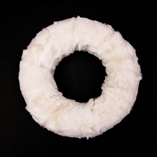 Fur wreath base 20cm - Ecru