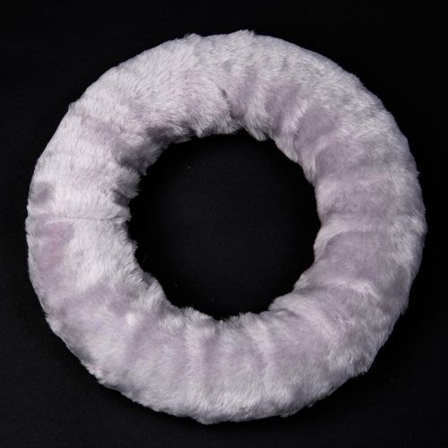 Fur wreath base 20cm - Light purple