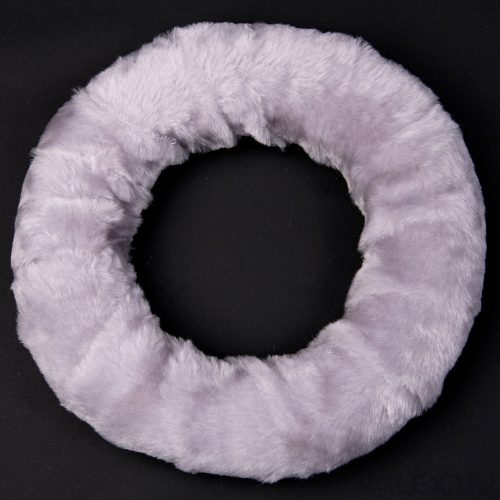 Fur wreath base 25cm - Light purple
