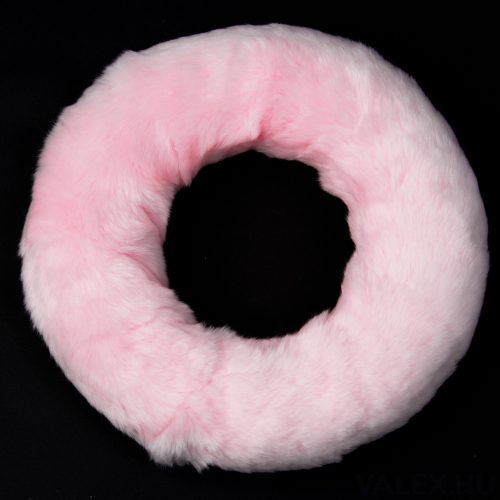 Fur wreath base 20cm - Soft Pink