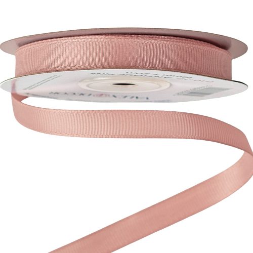 Ripsz szalag 10mm x 20m - Antik rózsaszín