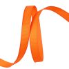 Grosgrain ribbon 10mm x 20m - Orange