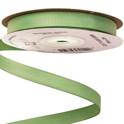 Grosgrain ribbon 10mm x 20m - Light green