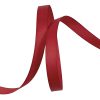 Grosgrain ribbon 10mm x 20m - Burgundy
