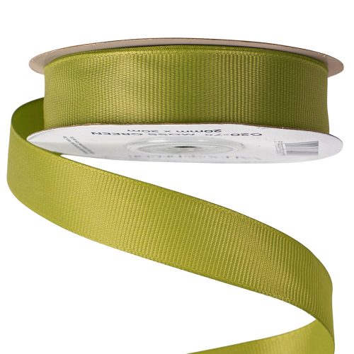 Ripsz szalag 20mm x 20m - Mohazöld