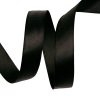Grosgrain ribbon 20mm x 20m - Black
