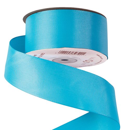 Grosgrain ribbon 38mm x 20m - Aqua blue