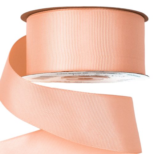 Grosgrain ribbon 38mm x 20m - Peach