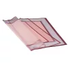 Transparent Framed Matte Foil Roll 58 cm x 58 cm, 20 pcs - Powder Pink
