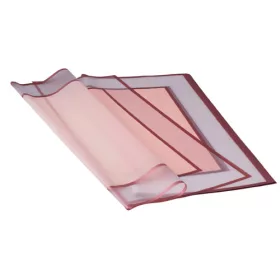  Transparent Framed Matte Foil Roll 58 cm x 58 cm, 20 pcs - Powder Pink